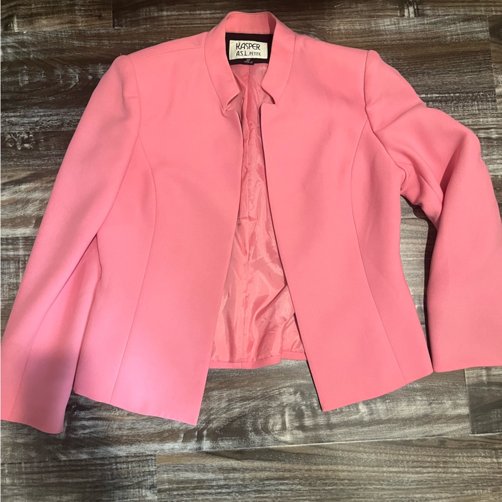 Petite Pink fitted blazer Bundle 2/$25